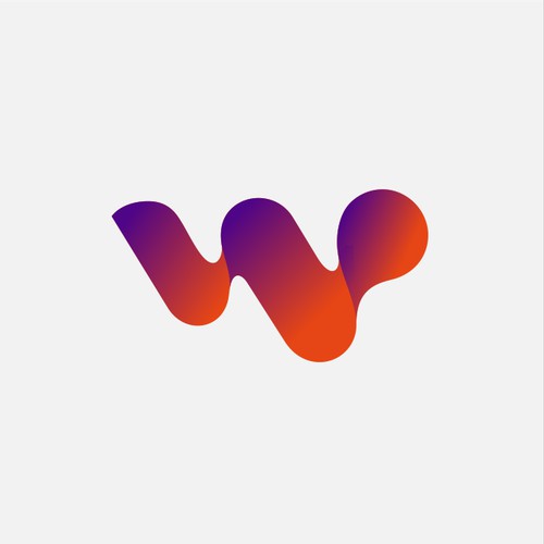 Dynamic Letter W Logo Concept