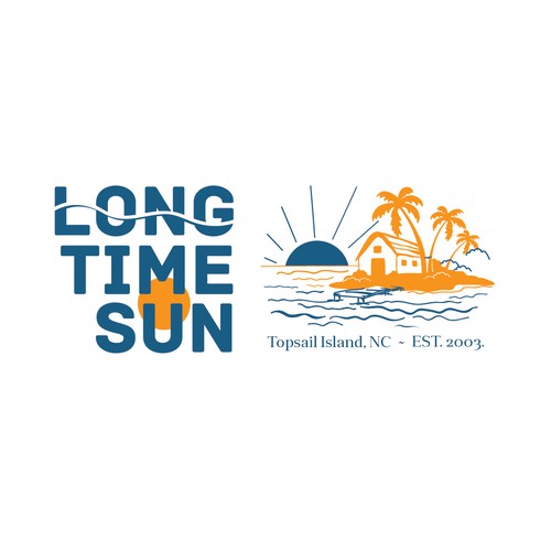 Logo design for Long Time Sun company.