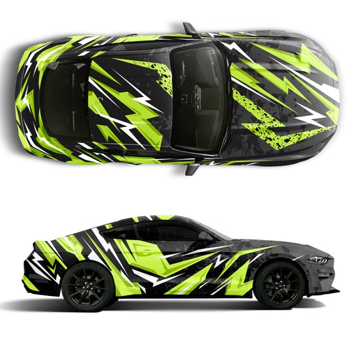 Wrap concept for Mustang