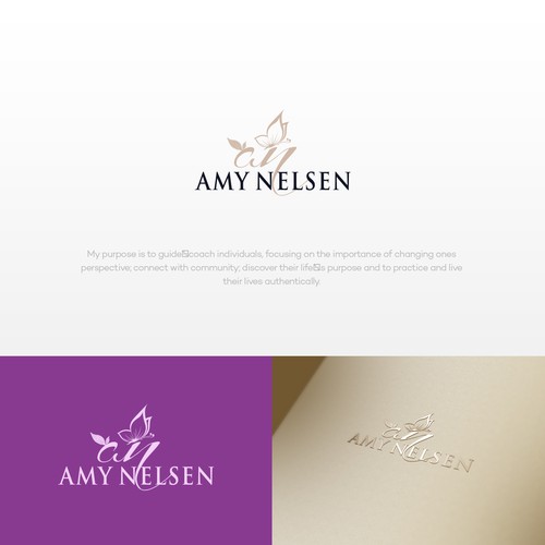 Amy Nelsen Logo Design