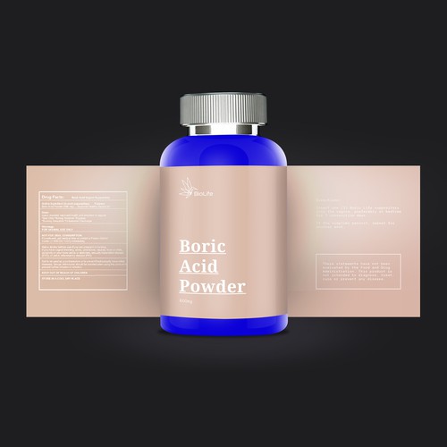 Supplement Label Design