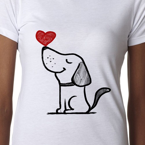 Dog Themed T-shirt Design