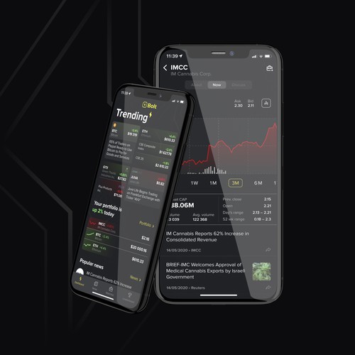 Bolt - fintech app UI\UX