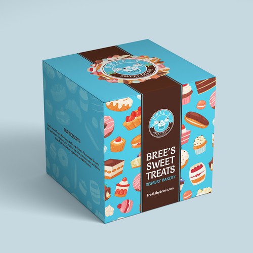 Product Packaging for a Sweet Bakery