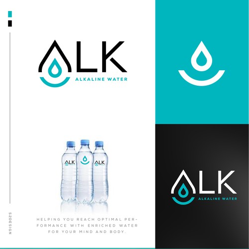 New Branding for Alkaline Bottled Water
