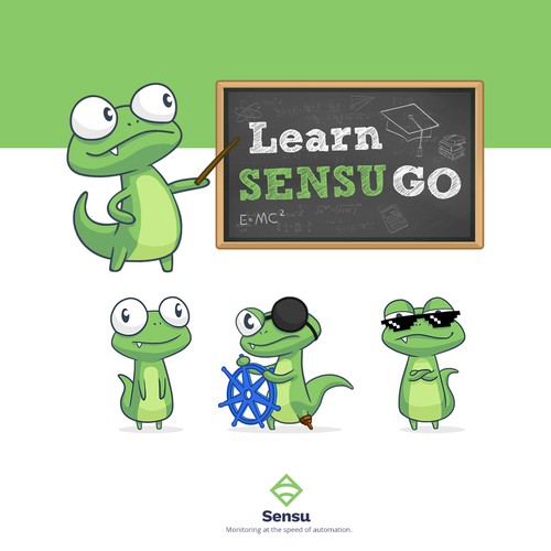 Mascot for Sensu, Inc.