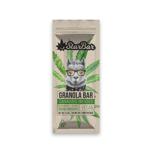 packaging design for granola bar