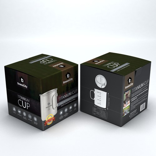 Titanium Cup for FinessCity