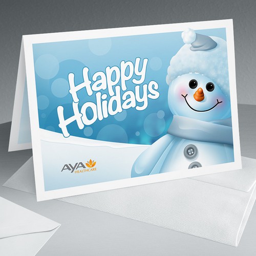 Happy Holidays Greeting Card