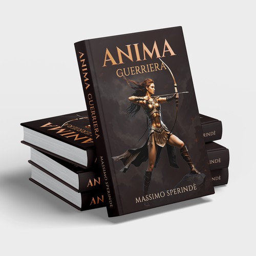 Book Cover Design: Anima Guerriera by Massimo Sperindè