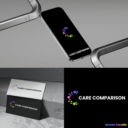 Care Comparison Logo design