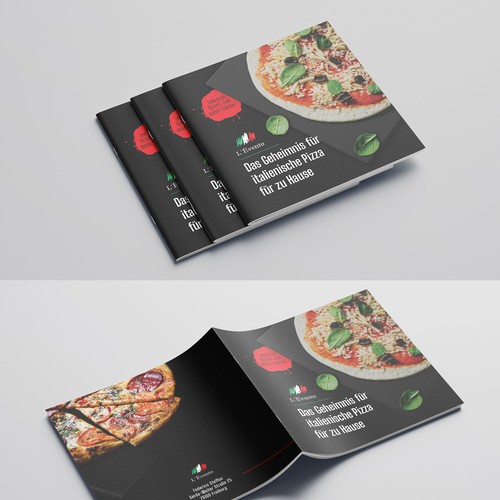 Pizza stone BOOKLET DESIGN