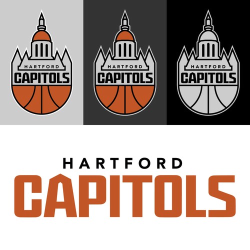 Hartford Capitols Basketball Logo