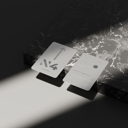 Premium Mettalic Business Card Design