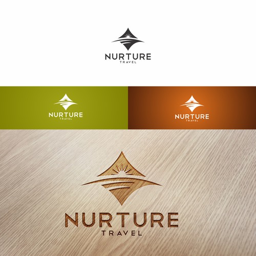 Inspiring logo for Nurture.Travel