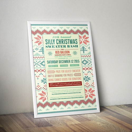 Poster for Christmas Sweater Bash