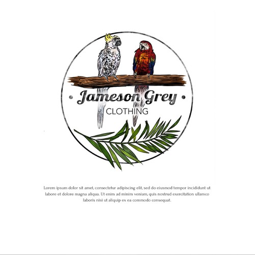 Logo for Jameson Grey Clothing