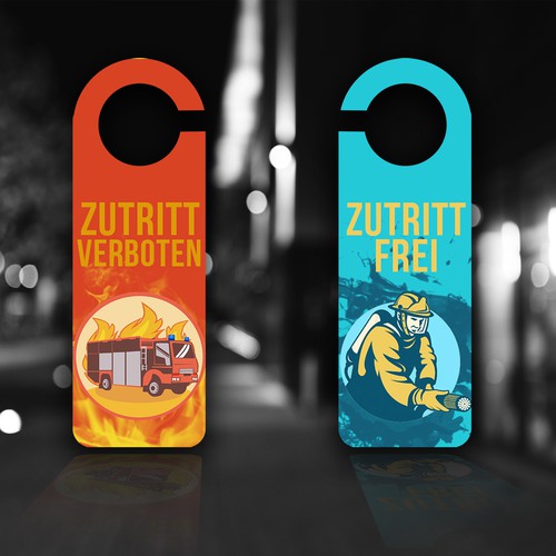 Feuerwehrdiscount benötigt merchandise design