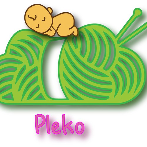 Logo for babycare product brand Pleko