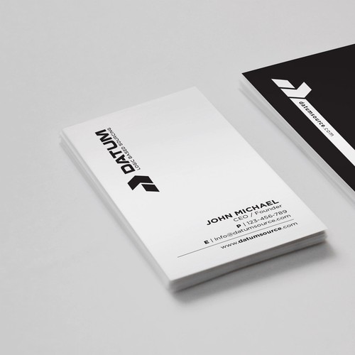Business Card - Sleek Design