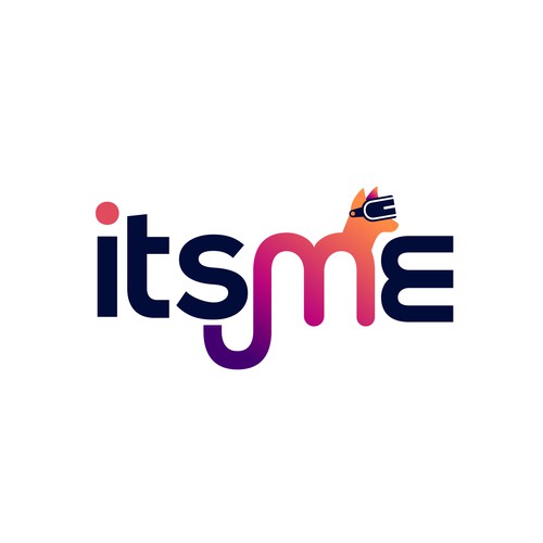 itsme logo | Cat Logo | VR logo | Tech Logo | Virtual Reality Logo