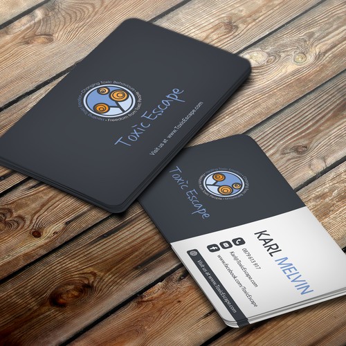 Round Business Cards
