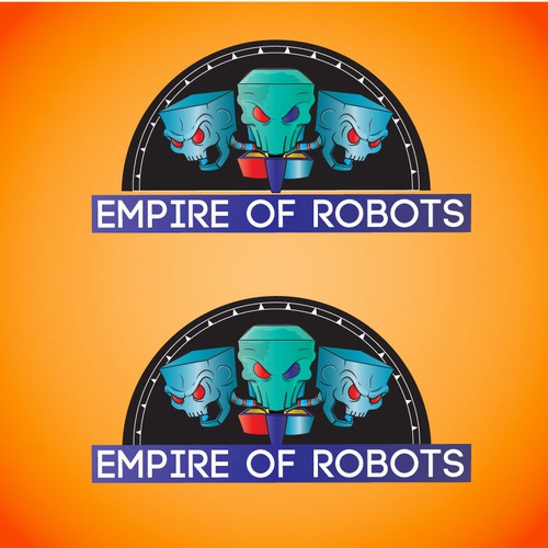 Join the Empire of Robots, and create the logo for our online entertainment channel!
