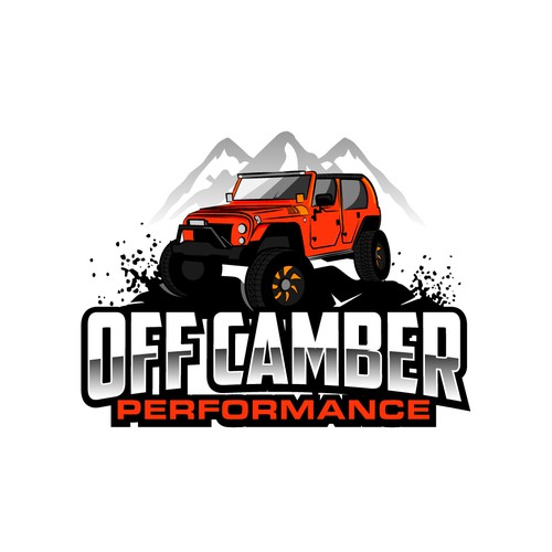 Bold logo for offroad