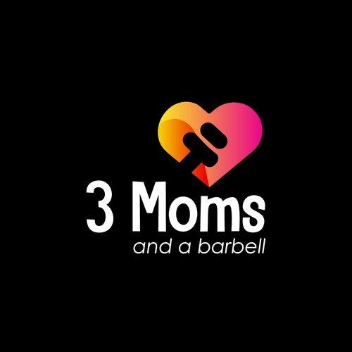 Logo for moms that do crossfit- social media