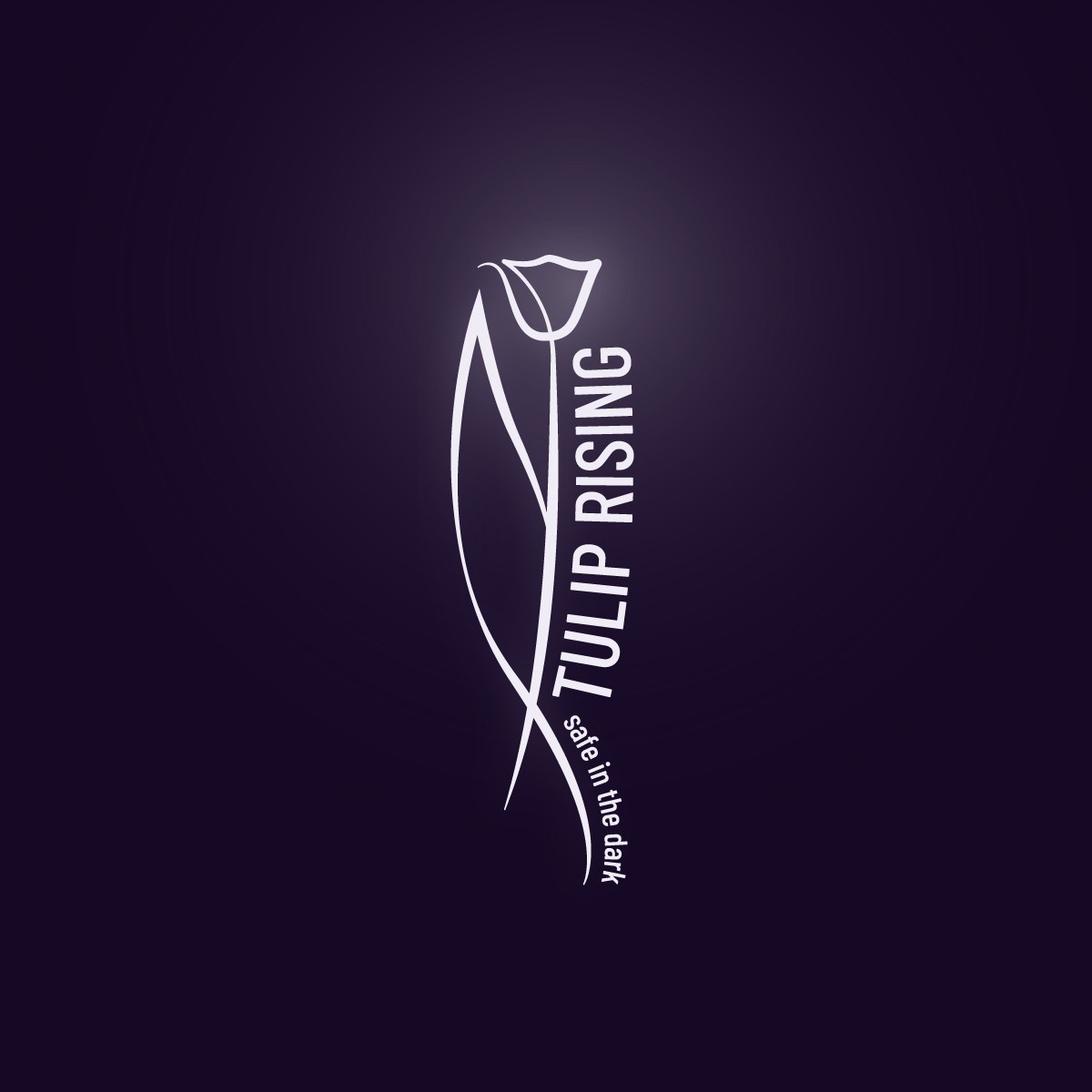 Simple logo for pop musician; inspire others to feel safe in the dark