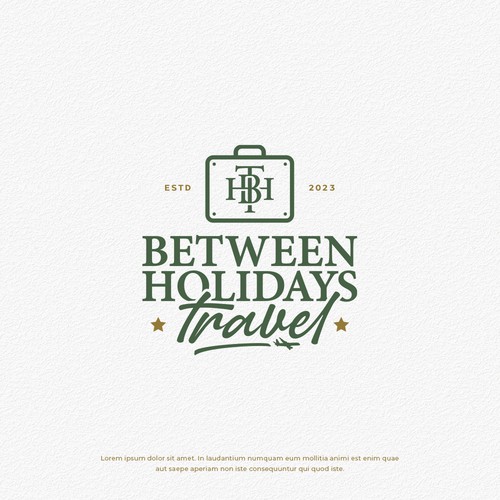 Winning logo Design For Between Holidays Travel