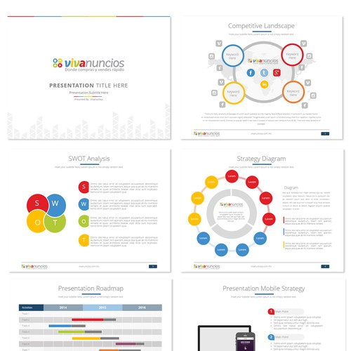 Appealing business plan powerpoint