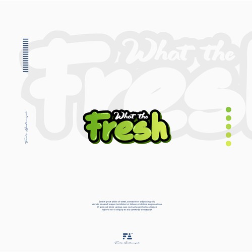 WHAT THE FRESH Logo Concept