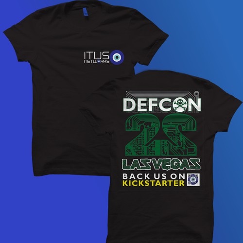 100% Creative Freedom: Shirt for geeks and nerds for DEF CON 22 t-shirt illustration
