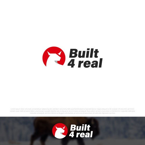 Built 4 real Logo