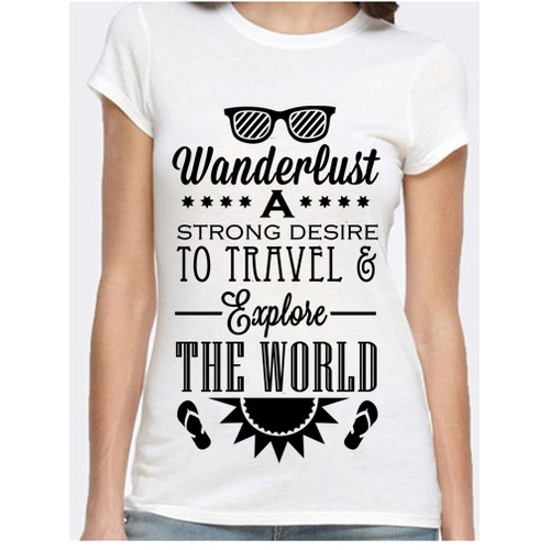 Travel Themed Tshirt Designs Needed!