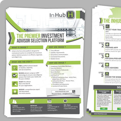 Create the next postcard, flyer or print for InHub