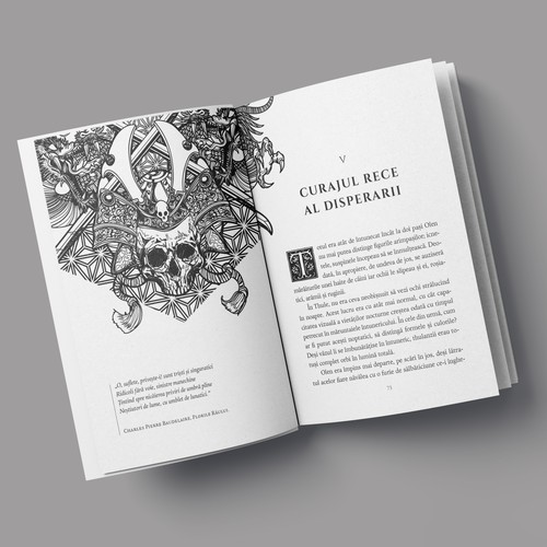 Book interior layout