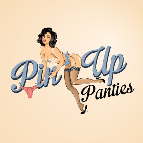 Vinatge logo for Pin~Up Panties