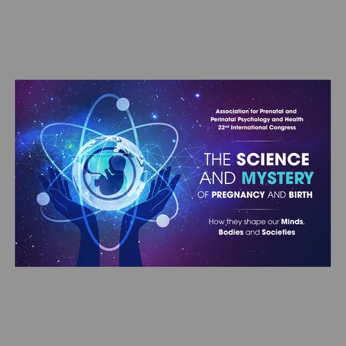 Website Banner for the "Science and Mystery of Birth" Congress