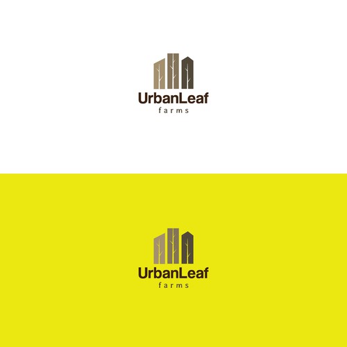 Logo for "UrbanLeaf Farms"