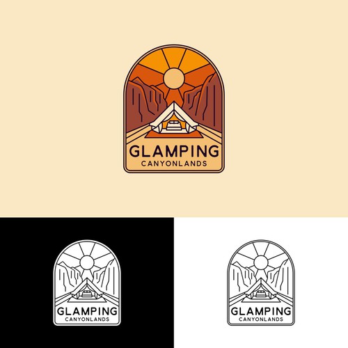 Glamping logo