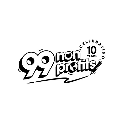 Logo design for 99designs sub-brand: 99nonprofits