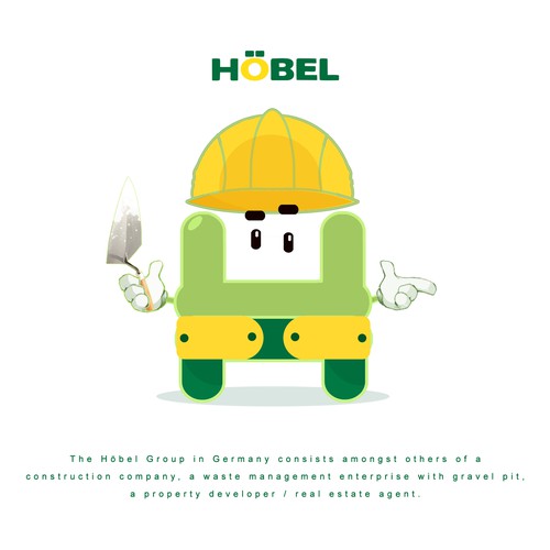 CONSTRUCTION CAMPANY MASCOT 
