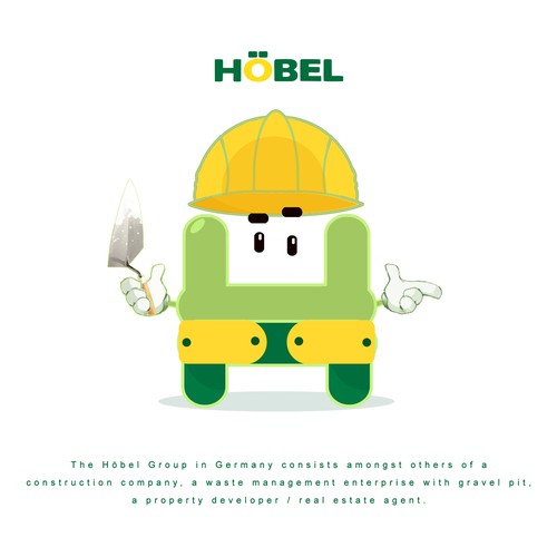 CONSTRUCTION CAMPANY MASCOT 