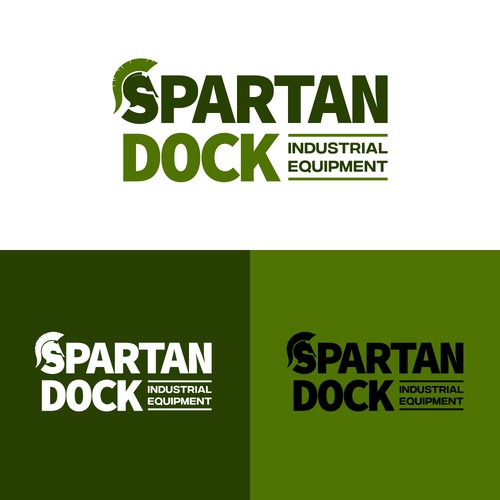Spartan dock industrial equipment logo