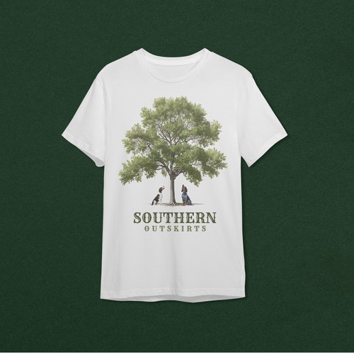 Southern style T-shirt design