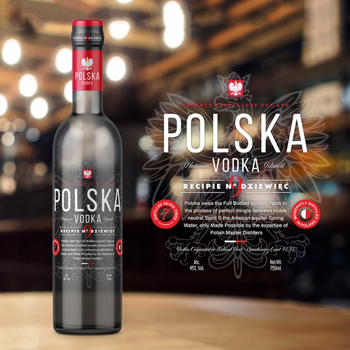 Vodka Label