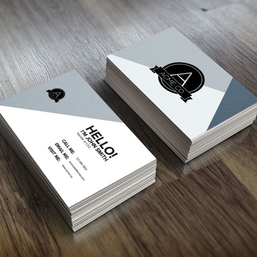 Business card for 99Designs