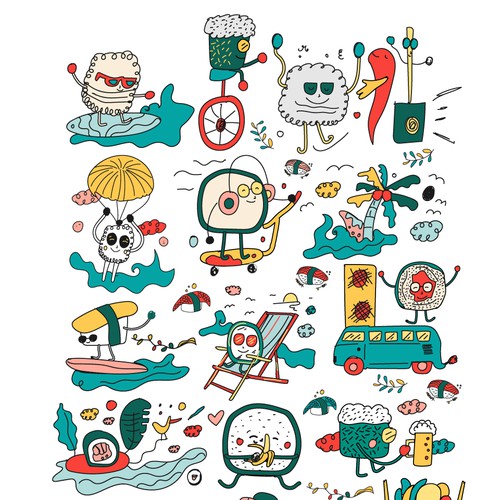 illustrated pattern